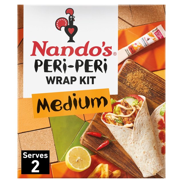 Nando's Wrap Kit Medium Meal Kit WORLD FOODS M&S Default Title  