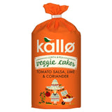 Kallo Tomato Salsa, Lime & Coriander Veggie Cakes Food Cupboard M&S   