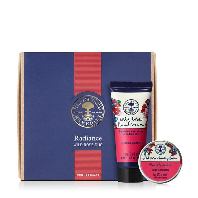 Neal's Yard Remedies Radiance Wild Rose Duo Mini Make Up & Beauty Accessories M&S Default Title  