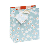 CAROLINE GARDNER Fleur Floral Blue Medium Giftbag HOME, GARDEN & OUTDOOR M&S Default Title  