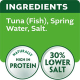 John West Lower Salt Tuna Chunks in Spring Water GOODS M&S   