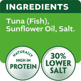 John West Lower Salt Tuna Chunks in Suflower Oil Canned & Packaged Food M&S   