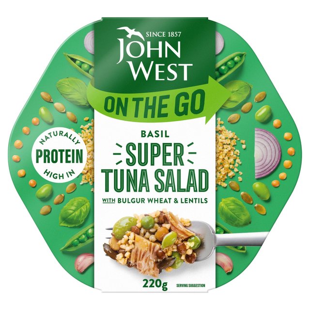 John West On The Go Tuna Basil Super Salad