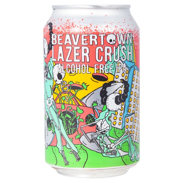 Beavertown Lazer Crush Alcohol Free IPA 0.3% Fizzy & Soft Drinks M&S Title  