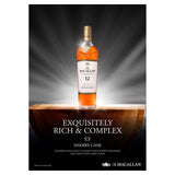 The Macallan 12 Year Old Sherry Oak Single Malt Whisky Liqueurs and Spirits M&S   