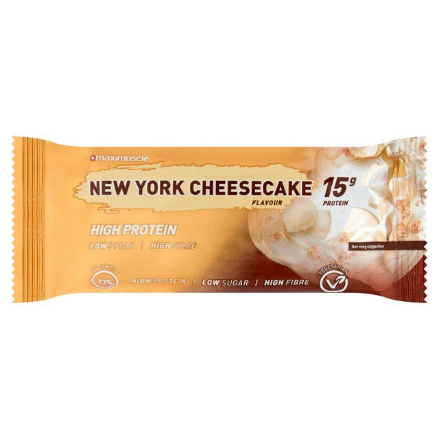 Maximuscle New York Vanilla Cheesecake Protein Bar