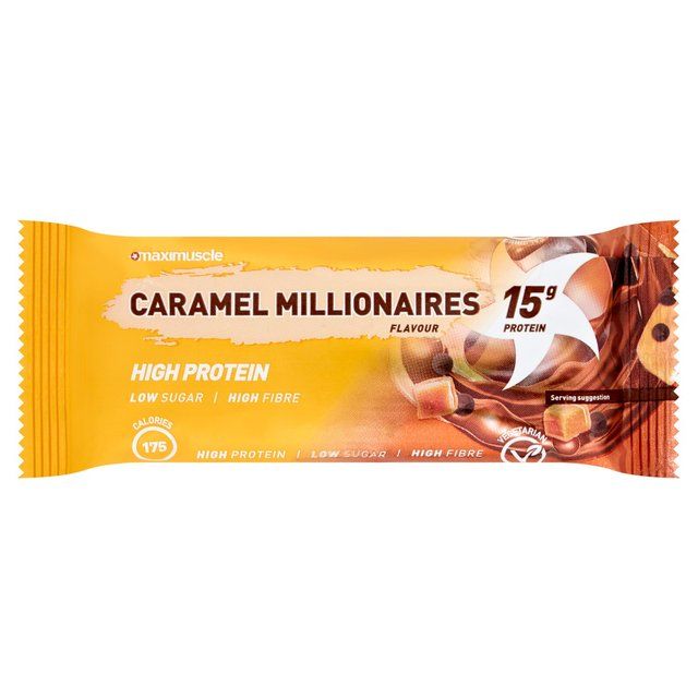 Maximuscle Caramel Millionaires Protein Bar