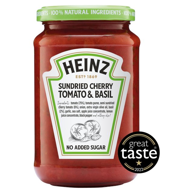 Heinz Cherry Tomato & Basil Pasta Sauce Cooking Sauces & Meal Kits M&S Default Title  