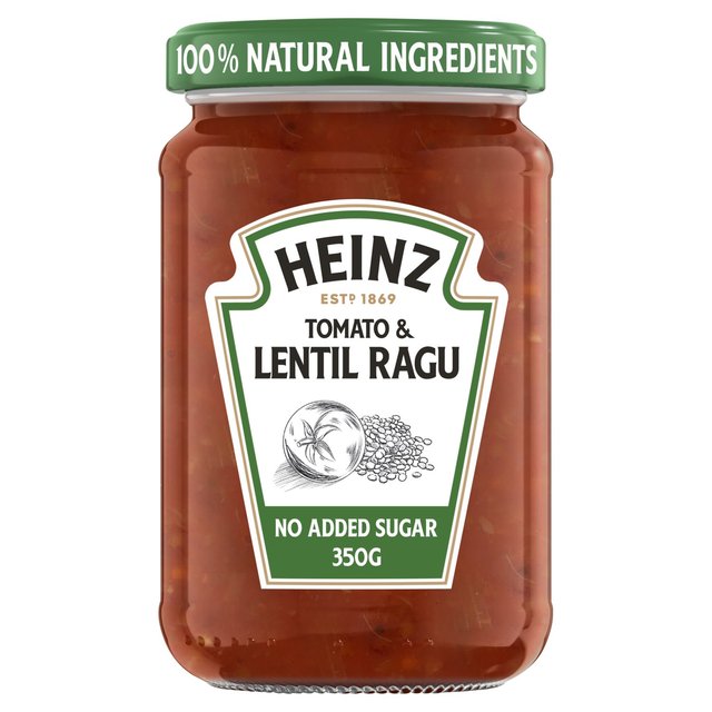 Heinz Tomato & Lentil Ragu Pasta Sauce Free from M&S Default Title  