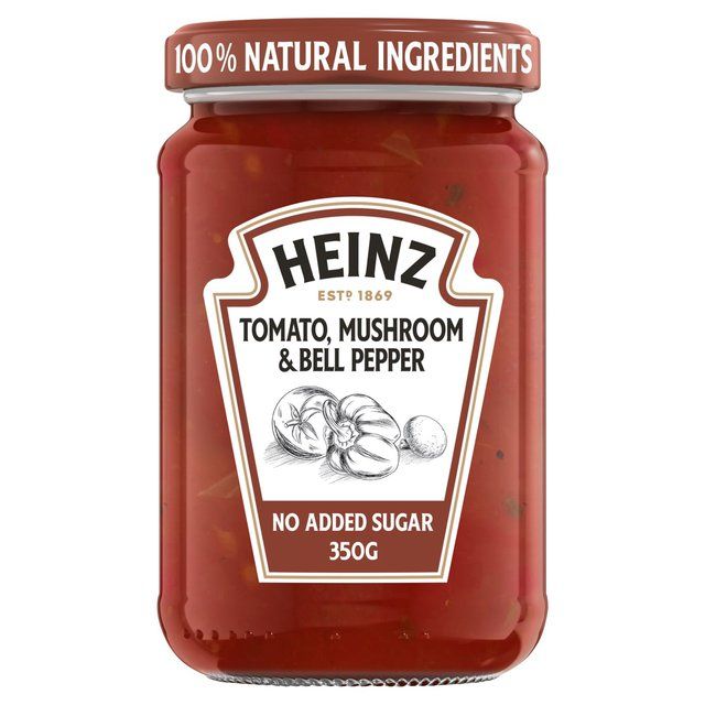 Heinz Tomato, Mushroom & Pepper Pasta Sauce