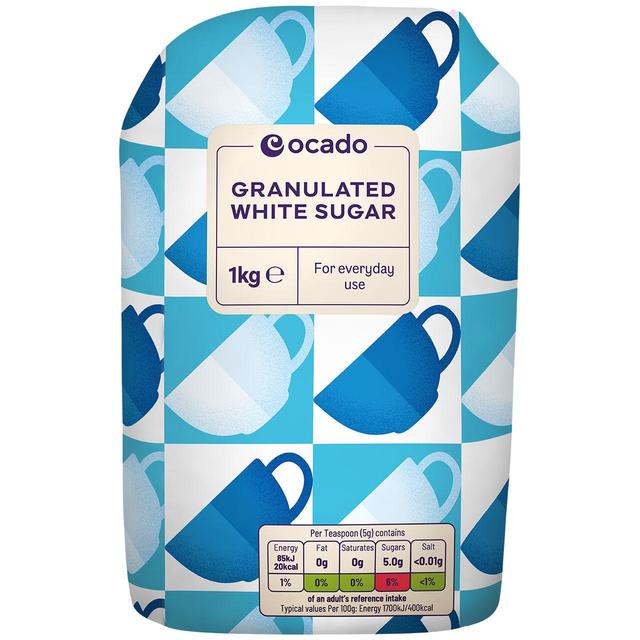 Ocado Granulated White Sugar Sugar & Home Baking M&S   