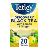 Tetley Discovery Black Tea with Lemon & Ginger Tea M&S Default Title  