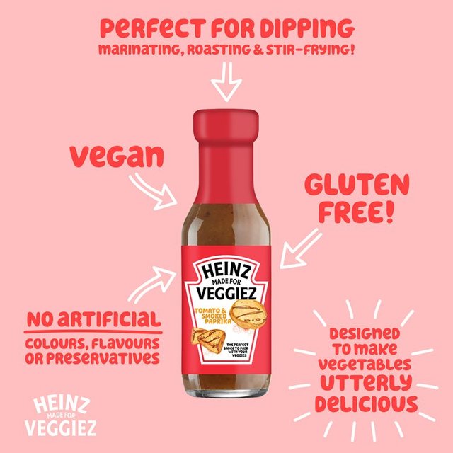 Heinz Made for Veggies - Tomato & Paprika Sauce Cooking Sauces & Meal Kits M&S   