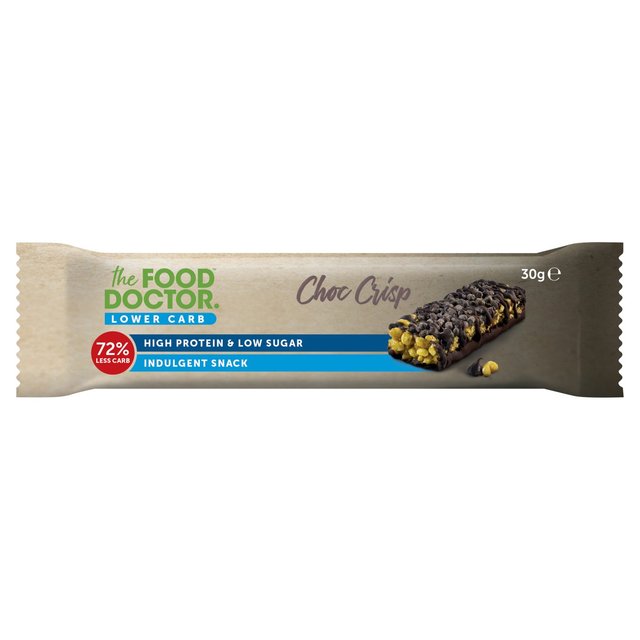 The Food Doctor Lower Carb Choc Crisp Bar