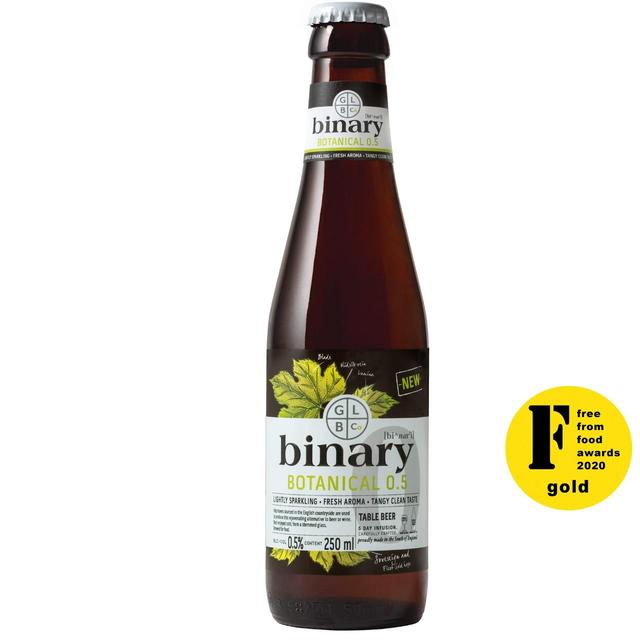 Binary Botanical low alcohol wine-lovers' beer