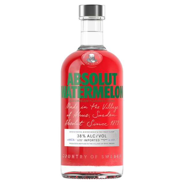 Absolut Watermelon Flavoured Swedish Vodka