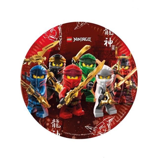 Lego Ninjago Paper Plates 23cm Tableware & Kitchen Accessories M&S   