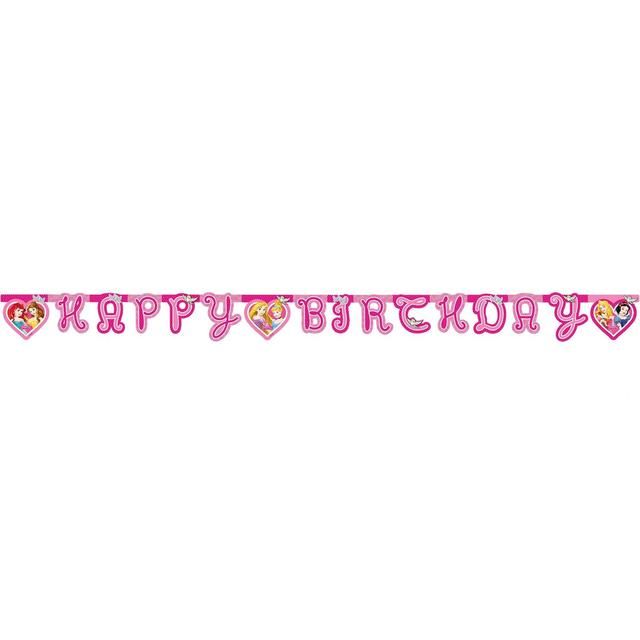 Disney Princess Happy Birthday Banner