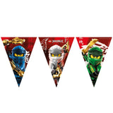 Lego Ninjago Paper Flag Party Banner Miscellaneous M&S   