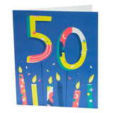 YOLO! 50th Birthday Card Miscellaneous M&S   