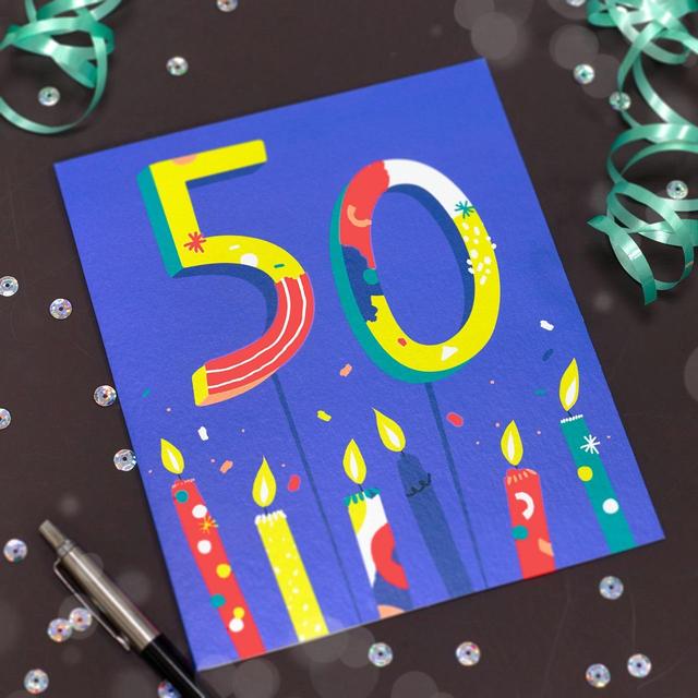 YOLO! 50th Birthday Card Miscellaneous M&S   