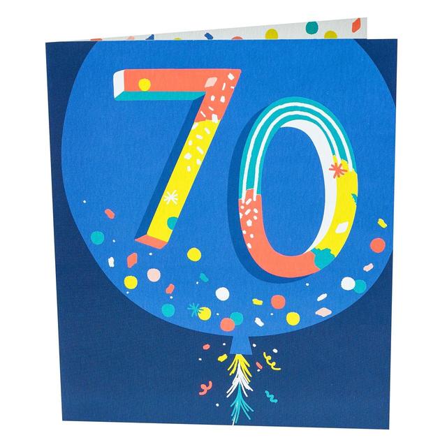 YOLO! 70th Birthday Card Miscellaneous M&S   