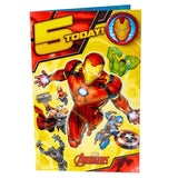 Avengers 5th Birthday Card Miscellaneous M&S   