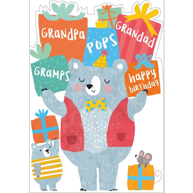 Abacus Grandad- Bear Birthday Card Miscellaneous M&S Default Title  