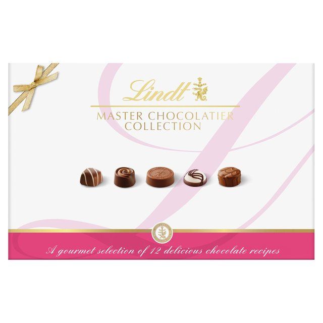 Lindt Master Chocolatier Collection Chocolate Box FOOD CUPBOARD M&S   