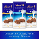 Lindt Classic Recipe Hazelnut Milk Chocolate Bar Sweets M&S   