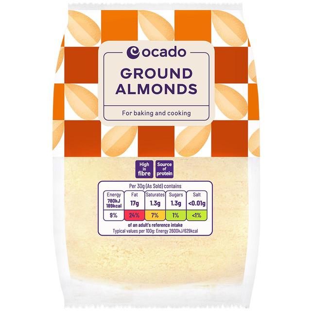 Ocado Ground Almonds Food Cupboard M&S   