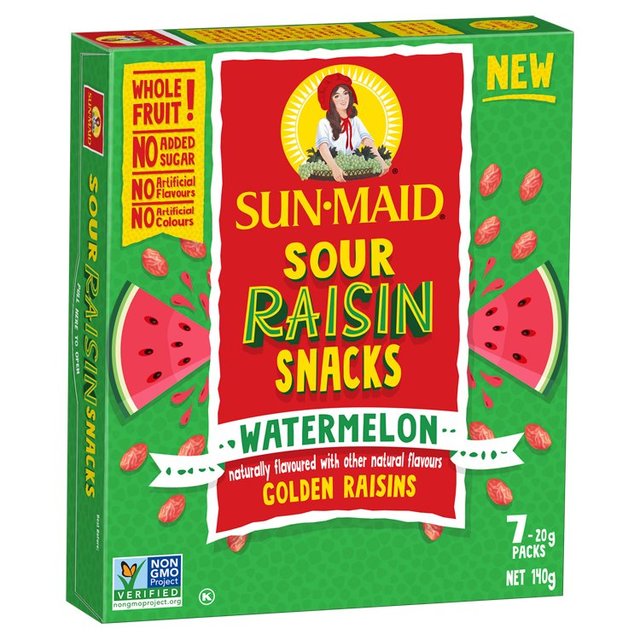 Sun Maid Sour Watermelon Raisins Snacks