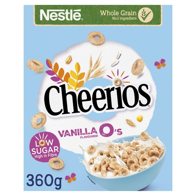 Nestle Cheerios Low Sugar Vanilla O's Cereal Cereals M&S Default Title  