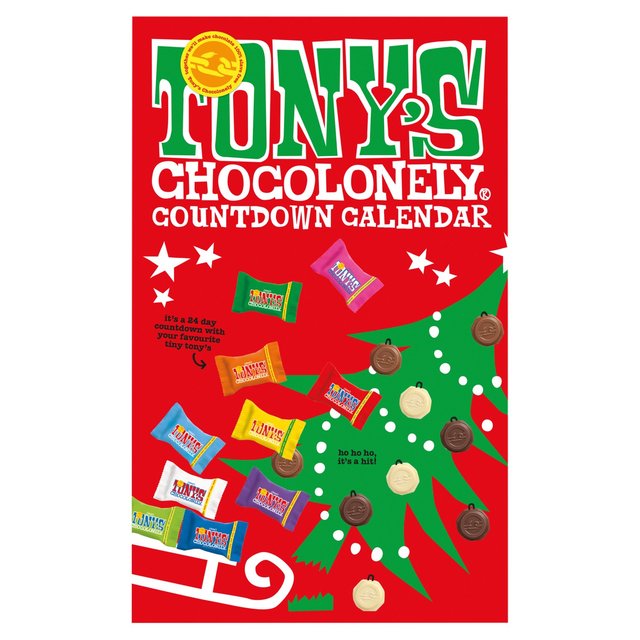 Tony's Chocolonely Countdown Fairtrade Calendar GOODS M&S   