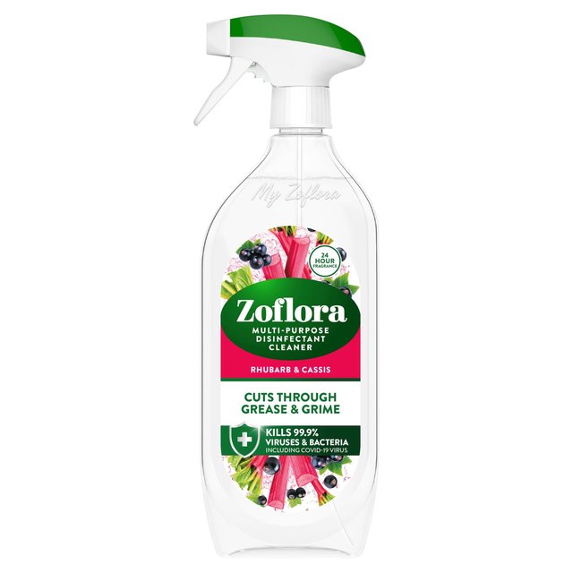 Zoflora Rhubarb & Cassis Disinfectant Trigger Spray Accessories & Cleaning M&S   