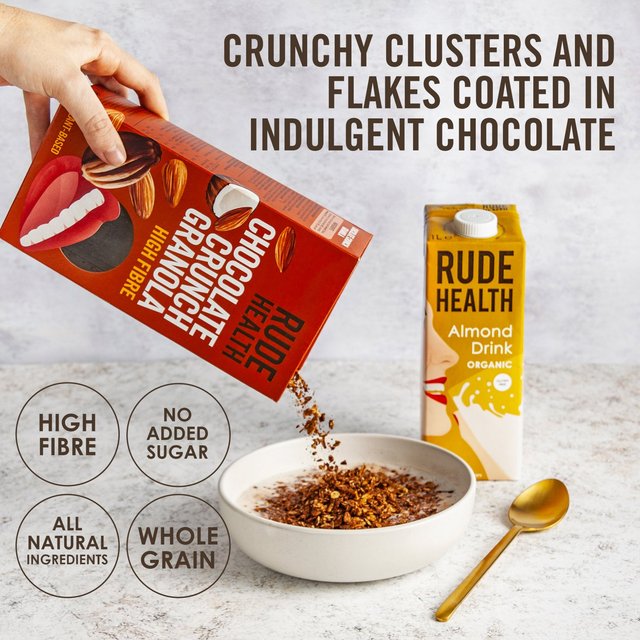 Rude Health Chocolate Crunch Granola Vegetarian & Vegan M&S   