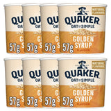 Quaker Oats So Simple Golden Syrup Porridge Pots Multipack 57g x Cereals M&S Default Title  