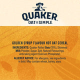 Quaker Oats So Simple Golden Syrup Porridge Pots Multipack 57g x Cereals M&S   