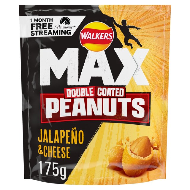 Walkers Max Strong Nuts Jalapeno & Cheese