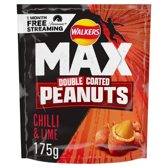 Walkers Max Strong Nuts Chili & Lime Crisps, Nuts & Snacking Fruit M&S   