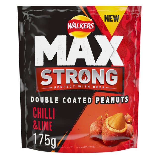 Walkers Max Strong Nuts Chili & Lime