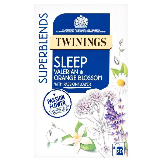 Twinings Superblends Sleep Valerian & Orange Blossom Tea M&S   