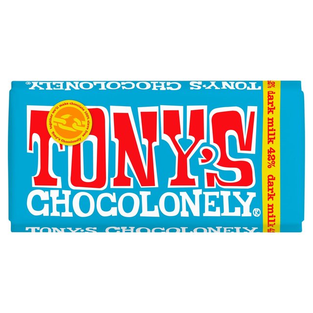 Tony's Chocolonely Dark Milk 42% Fairtrade Food Cupboard M&S Default Title  