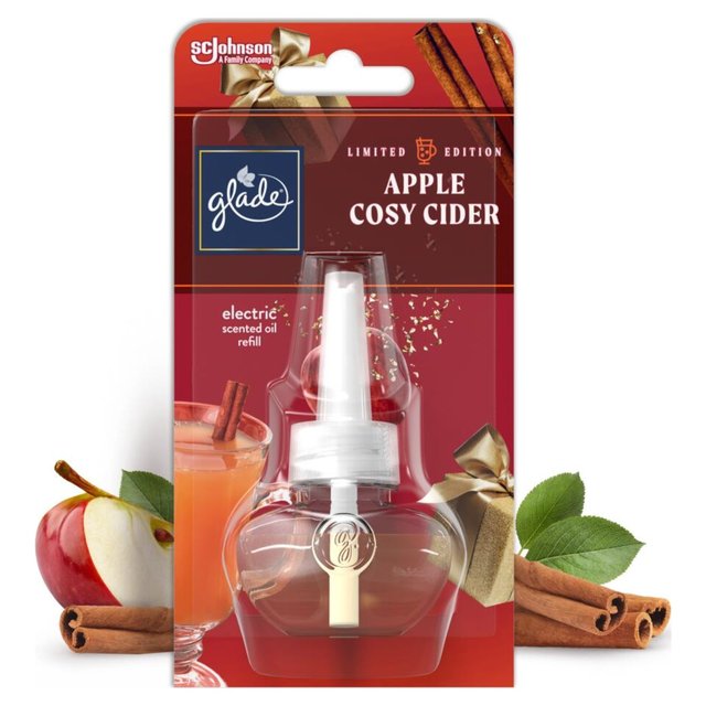 Glade Electric Refill Scented Oil Cosy Apple Cider