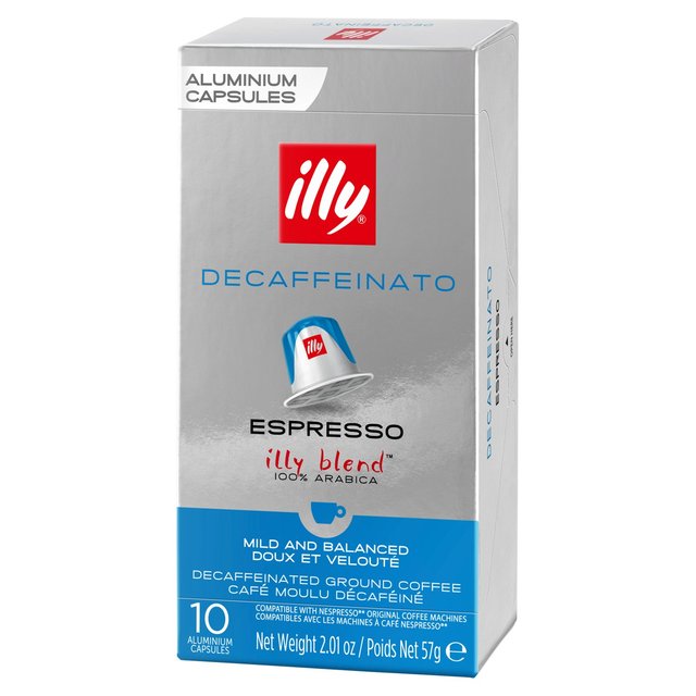 illy Decaffeinated Espresso Capsules (10) GOODS M&S   