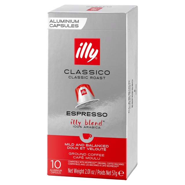 illy Classico Espresso Capsules (10) Food Cupboard M&S   