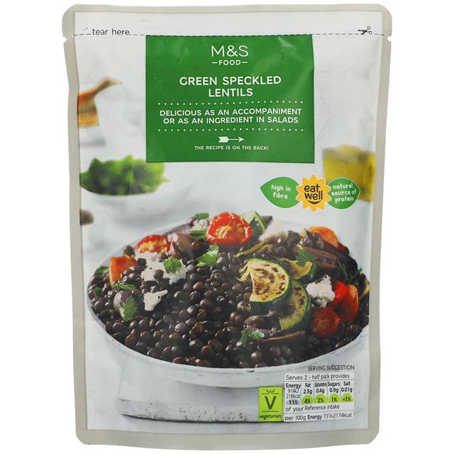 M&S Green Speckled Lentils