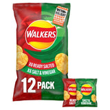 Walkers Ready Salted, Salt & Vinegar Variety Multipack Crisps GOODS M&S Default Title  