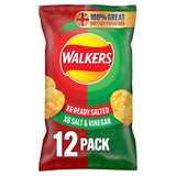 Walkers Ready Salted, Salt & Vinegar Variety Multipack Crisps GOODS M&S   