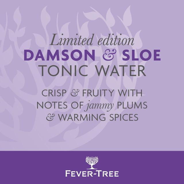 Fever-Tree Damson & Sloe Limited Edition Adult Soft Drinks & Mixers M&S   